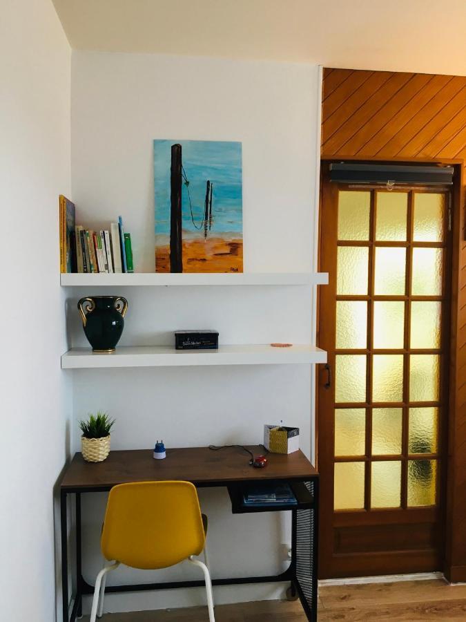 Ferienwohnung Bleu Sale - F2 Courseulles Avec Balcon Exterior foto